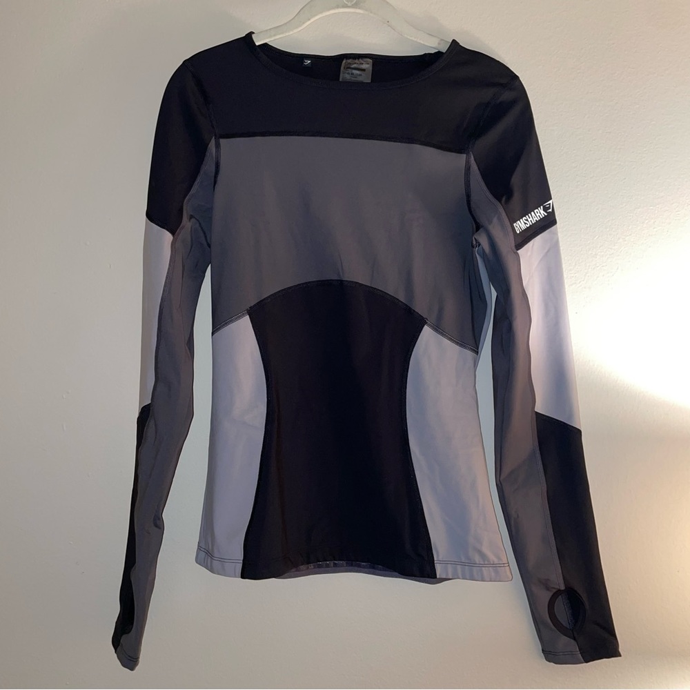 Gymshark Two-Toned Long Sleeve Workout Top